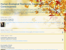 Tablet Screenshot of human-ecological-resilience.blogspot.com