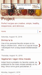 Mobile Screenshot of perfectrecipeproject.blogspot.com