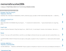 Tablet Screenshot of memorialbrucelee2006.blogspot.com