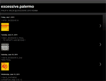 Tablet Screenshot of excessivepalermo.blogspot.com