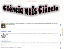 Tablet Screenshot of cienciamaisciencia.blogspot.com