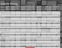 Tablet Screenshot of essentialviewing.blogspot.com