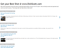 Tablet Screenshot of dickscottblog.blogspot.com