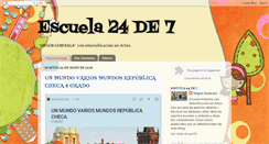 Desktop Screenshot of esc24de07.blogspot.com