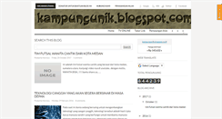 Desktop Screenshot of kampungunik.blogspot.com