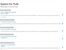 Tablet Screenshot of explorefortruth.blogspot.com