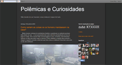Desktop Screenshot of polemicasecuriosidades.blogspot.com