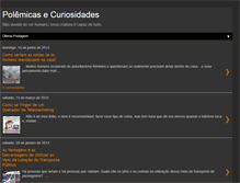 Tablet Screenshot of polemicasecuriosidades.blogspot.com