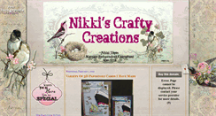 Desktop Screenshot of nikkiscraftycreations.blogspot.com