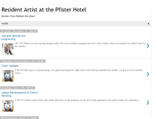 Tablet Screenshot of pfisterartist.blogspot.com