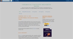 Desktop Screenshot of chemical-facility-security-news.blogspot.com