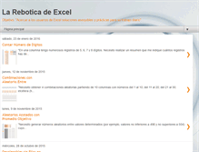 Tablet Screenshot of lareboticadeexcel.blogspot.com