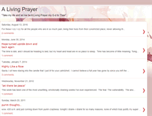 Tablet Screenshot of livinprayer.blogspot.com