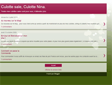 Tablet Screenshot of culottenina.blogspot.com