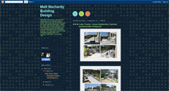 Desktop Screenshot of mattbachardydesign.blogspot.com