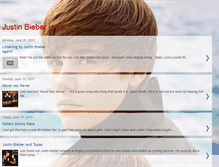 Tablet Screenshot of justinbieber-is-hot.blogspot.com