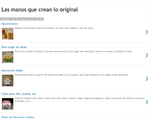 Tablet Screenshot of manosmuycreativas.blogspot.com