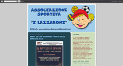 Desktop Screenshot of ilazzaroni.blogspot.com