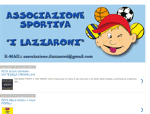 Tablet Screenshot of ilazzaroni.blogspot.com