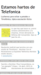 Mobile Screenshot of estamoshartosdetelefonica.blogspot.com