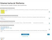 Tablet Screenshot of estamoshartosdetelefonica.blogspot.com
