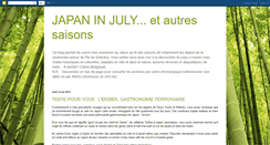 Desktop Screenshot of japaninjuly.blogspot.com