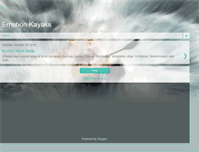 Tablet Screenshot of emotionkayaking.blogspot.com
