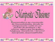 Tablet Screenshot of maripositailusiones.blogspot.com