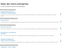 Tablet Screenshot of micro-entreprises.blogspot.com