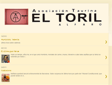 Tablet Screenshot of eltorilalfaro.blogspot.com