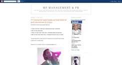 Desktop Screenshot of mfmanagement.blogspot.com