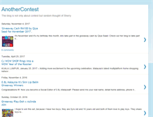 Tablet Screenshot of anothercontest.blogspot.com