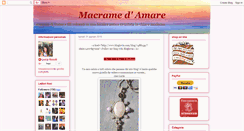 Desktop Screenshot of macramedamare.blogspot.com