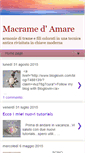 Mobile Screenshot of macramedamare.blogspot.com