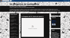 Desktop Screenshot of lospinguinitosdemadagascar.blogspot.com