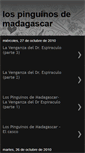 Mobile Screenshot of lospinguinitosdemadagascar.blogspot.com