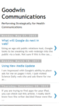 Mobile Screenshot of goodwincommunications.blogspot.com