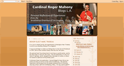 Desktop Screenshot of cardinalrogermahonyblogsla.blogspot.com