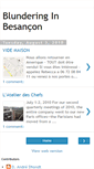 Mobile Screenshot of blunderingbesancon.blogspot.com