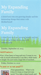 Mobile Screenshot of myexpandingfamily.blogspot.com