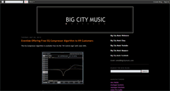 Desktop Screenshot of bigcitymusicblog.blogspot.com