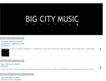Tablet Screenshot of bigcitymusicblog.blogspot.com