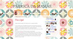 Desktop Screenshot of fabricadamamae.blogspot.com