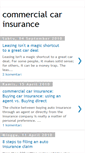 Mobile Screenshot of commercial-carinsurance.blogspot.com
