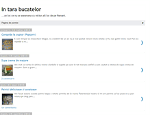 Tablet Screenshot of intarabucatelor.blogspot.com