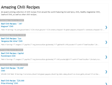 Tablet Screenshot of amazingchilirecipes.blogspot.com