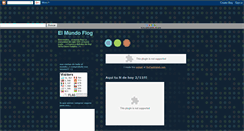 Desktop Screenshot of elmundoflog.blogspot.com
