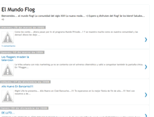 Tablet Screenshot of elmundoflog.blogspot.com