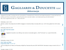 Tablet Screenshot of gagliardidoucette.blogspot.com