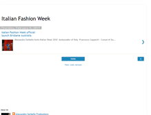 Tablet Screenshot of italianfashionweek.blogspot.com